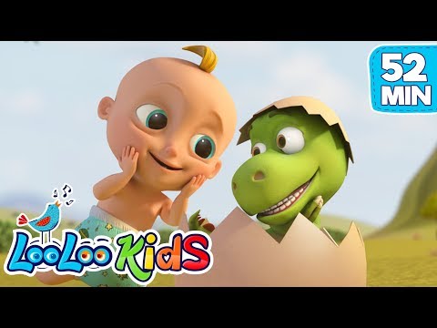 Zigaloo - Dino Song for KIDS | Zigaloo LooLoo Baby Song | LooLoo KIDS Video