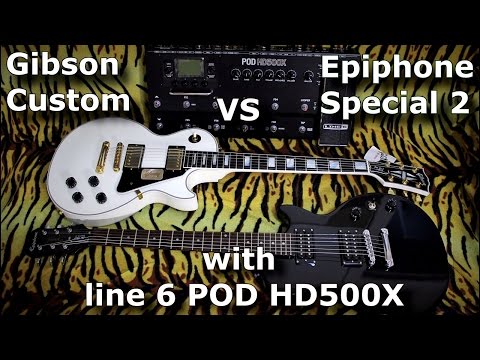 Gibson Custom VS Epiphone Special II - Guitar Battle #7