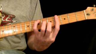 How To Play &#39;Lucky Man&#39; Ron Wood