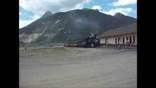 preview picture of video 'D&SNG Silverton CO Depot'