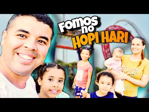 Fomos no Hopi Hari e olha que incrível !!!