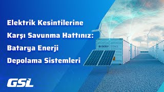 Dünya'da Elektrik Kesintileri – Batarya Enerji Depolama Sistemleri (BE