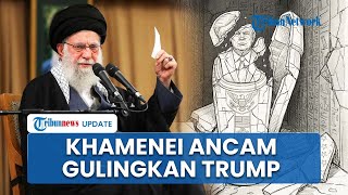 Tuduh AS 'Tunggangi' Aksi Demo Iran, Ali Khamenei Murka hingga Unggah Foto Trump Bak Firaun