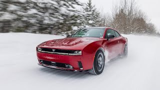 Stellantis North America 2025 Dodge Charger Daytona Winter Action Highlights