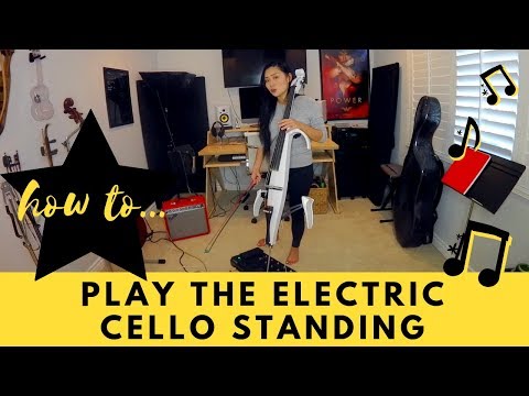 Tina Guo Electric Cello Tutorial - HOW TO PLAY STANDING