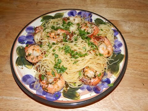 Air Fryer Garlic Butter Shrimp - AirFryer Shrimp Scampi
