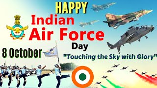 HAPPY INDIAN AIR FORCE DAY STATUS/Indian Air Force Day WISHES And QUOTES/Indian Air Force Day 2022