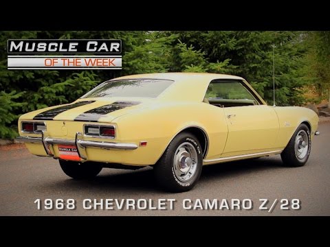 Muscle Car Of The Week Video Episode #131: 1968 Chevrolet Camaro Z/28
