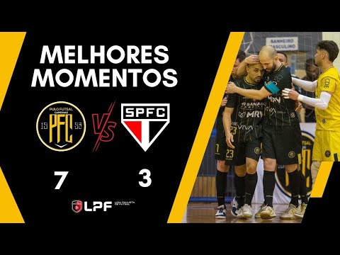 MELHORES MOMENTOS - PULO FUTSAL 7 X 3 SÃO PAULO - LPF 2023