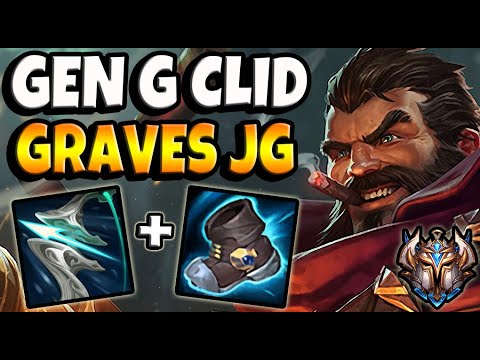 GRAVES vs SHACO Jungle [ Gen G Clid ] Patch 11.7 Korea Challenger ✅