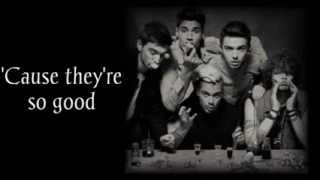 The Wanted - Let&#39;s Get Ugly (Lyrics + Pictures)