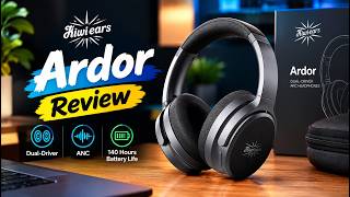 Kiwi Ears Ardor Review: $99 Dual-Driver ANC Headphones with 140-Hour Battery Life!