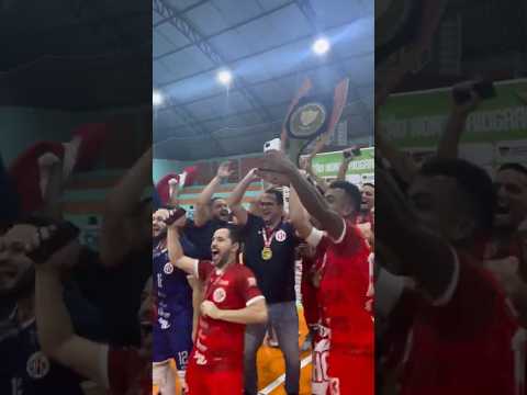 América campeão estadual de futsal.