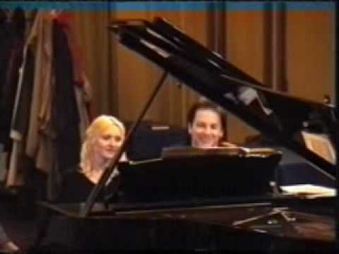 Gavrilin. Valse and Tarantella from balett Anyuta (i.e. Annie) for piano 4 hands.