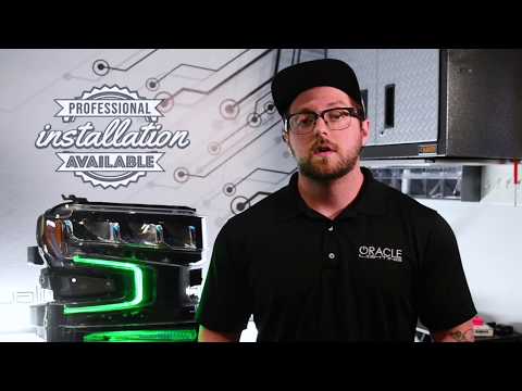 2019+ Chevrolet Silverado 1500 ColorSHIFT RGBW Headlight DRL Upgrade