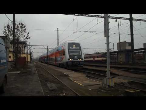 Odjezd vlaku Os 5813 (ČD 471.006) - Nymburk hl.n., 2. 1. 2014