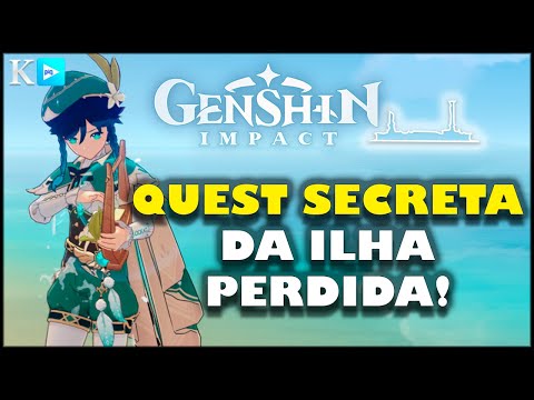QUEST SECRETA COM MUITOS BAÚS E BAÚ LUXUOSO | Genshin Impact - Coletando Caranguejo!