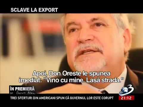 Ion Clamparu .  Retele de proxeneti. Mii de romance fortate,Batute sa se prostituieze.