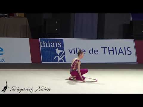 Khrystya Pohranychna (EF) hoop - Grand Prix Thiais 2019
