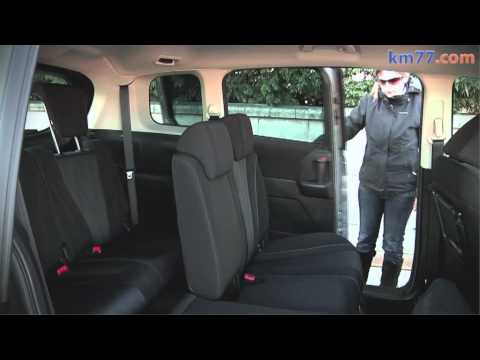 Mazda 5 2011. Sistema de plegado de asientos
