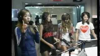 120720 SISTAR - Lead Me @ Choi Hwajung&#39;s Power Time