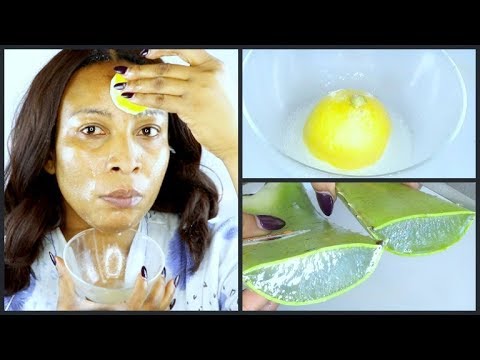 LEMON ALOE VERA CAN MAKE YOUR SKIN BRIGHT FRESH AND YOUNGER LOOKING WHEN USE THIS WAY|Khichi Beauty