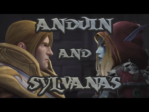 Anduin and Sylvanas tribute by Mello Maven