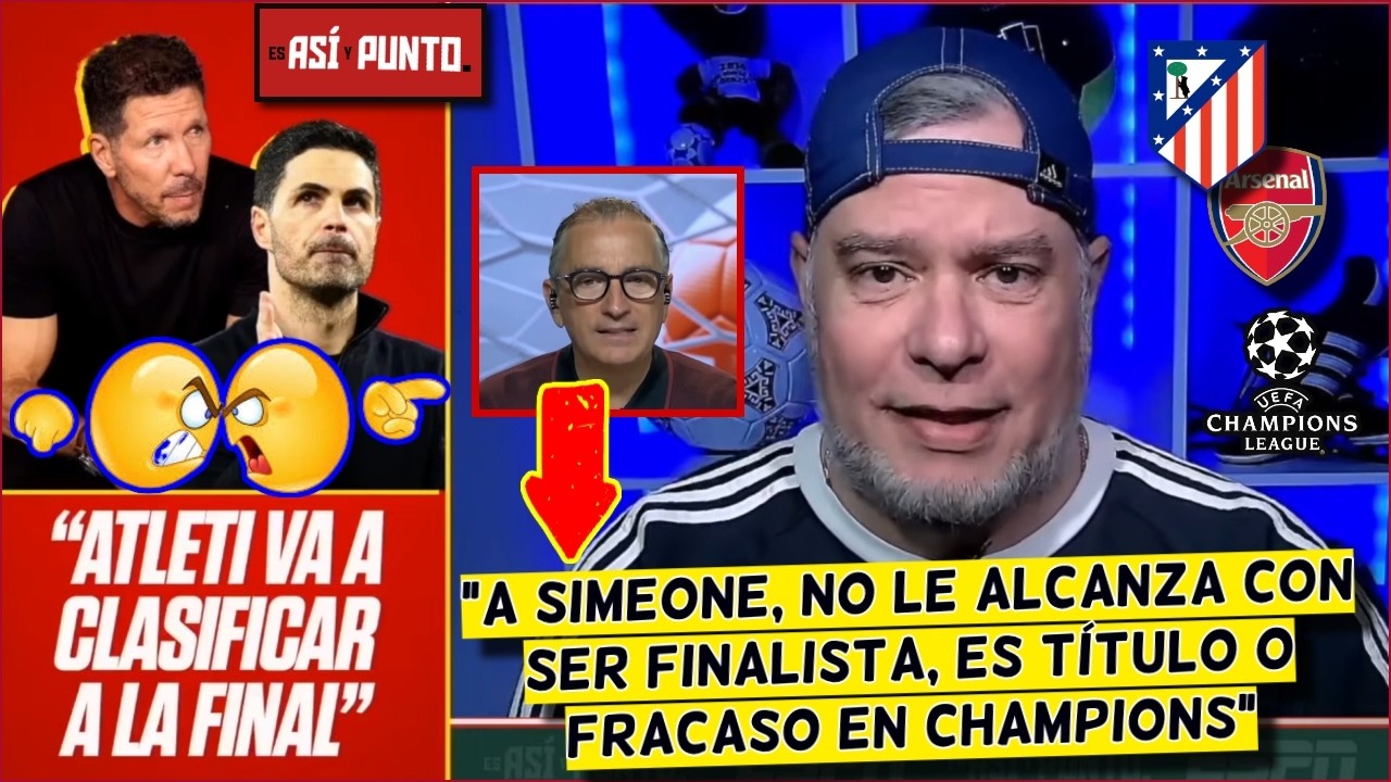 ATLÉTICO MADRID clasificará a FINAL DE CHAMPIONS y CUIDADO que podrá ser el CAMPEÓN | Es Así y Punto