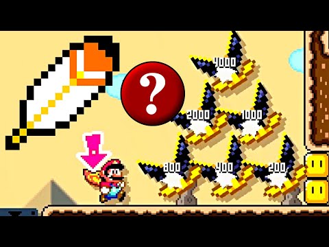 Super Mario Maker 2 🔧 Do you know all about feathers? 🔧 Davii