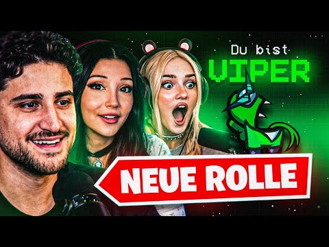NEUE ROLLE *VIPER* VERWIRRT ALLE☠️ Among Us mit Danny, GTime, HONEYPUU & Co.🔥