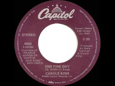 1980 HITS ARCHIVE: One Fine Day - Carole King (stereo 45)