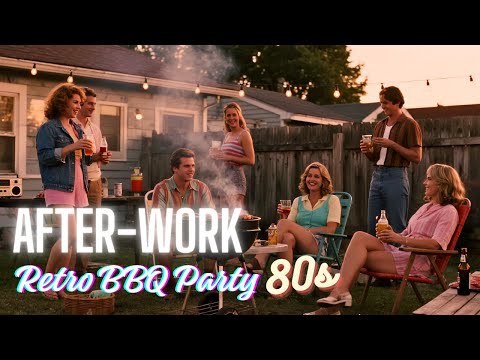 After-Work Retro BBQ Party 🌆 | Sunset Grill Nights | Vaporwave / Chillwave | LOVEWAVE STATION 1988