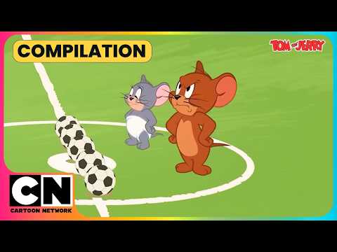 Jerry’s Football Skills Are INSANE!⚽😮| Tom & Jerry🤪| Cat & The Mouse Cartoon😺🐭| @cnindia