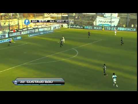 Gol Bou  Gimnasia 2   All Boys 0  Final 2014  Fecha 15  Fútbol Para Todos