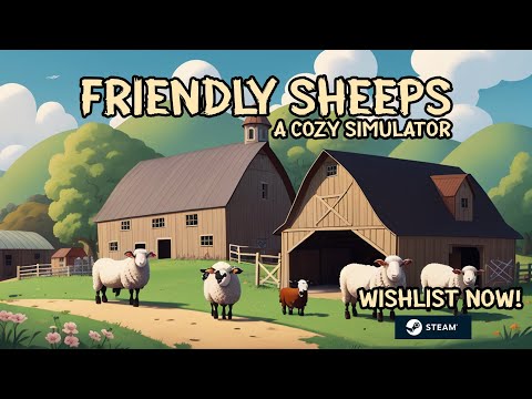Trailer de Friendly Sheeps A Cozy Simulator