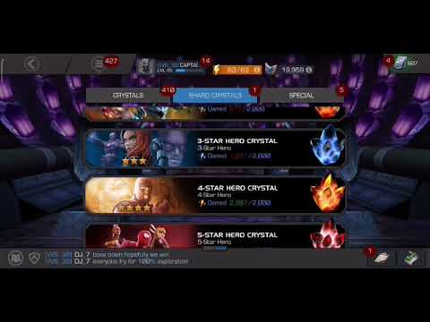 Second account crystal opening with 5 star featured