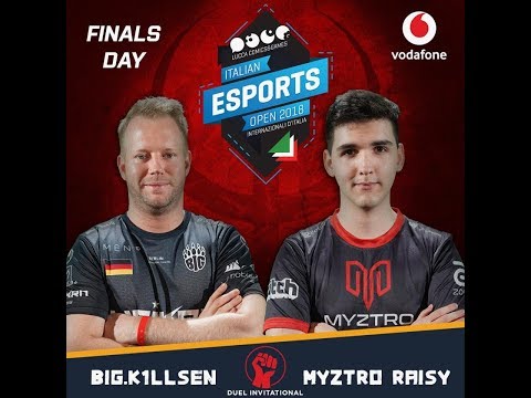 K1llsen vs Raisy SEMIFINAL Italian Esports Open 2018