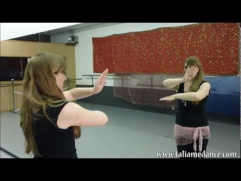 Video of Belly Dance Lesson With Talia - Hand Combination #1 S2:E9 Lesson #49