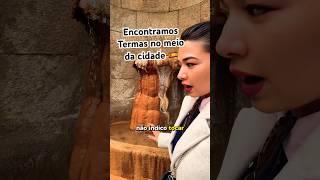 Termas que chegam a 70°C no meio dessa cidade da Galícia 🧖‍♀️🇪🇸 #españa #termas #travel