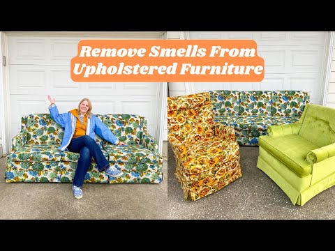 How To Clean A Secondhand Fabric Couch, Armchair, & Vintage Furniture
