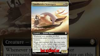 Sandbender Scavenger Card Review #magicthegatheringcommunity #mtg #commander #tradingcardgame #tcg