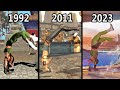 Evolution Of Sonya S Leg Grab 1992 2023