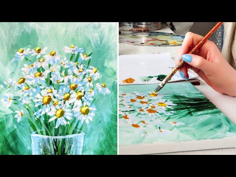 PAINTING TUTORIAL Acrylic Ocean for Beginners | Katie Jobling Art