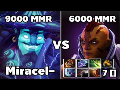 Miracle- Storm Spirit 9000 MMR VS Antime 7 [] 6000 MMR