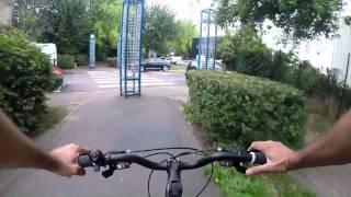 preview picture of video 'Du C5 jusqu'au métro Châtillon-Montrouge en vélo'