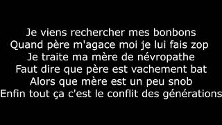 Jacques Brel - Les Bonbons (version 1967) - Paroles