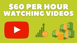 Get Paid $60 per HOUR by Watching Videos (Make Money Online)