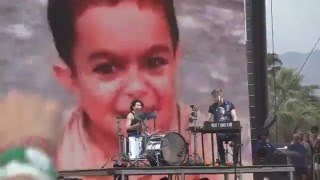 Matt and Kim @ Coachella 2016 - Let's Make a Mess