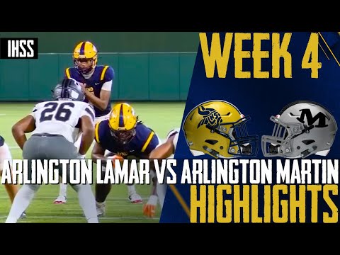 Lamar Dominates 8-6A Opener Against Martin, Wins 40-21