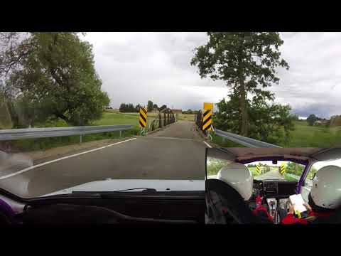 6. Rajd 1001 Jezior - M. Waśniewski / O. Gałązka - OS 5 Knopin